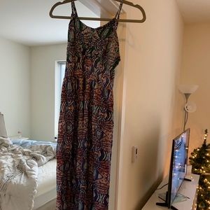 Patterned Maxi Dress NWOT